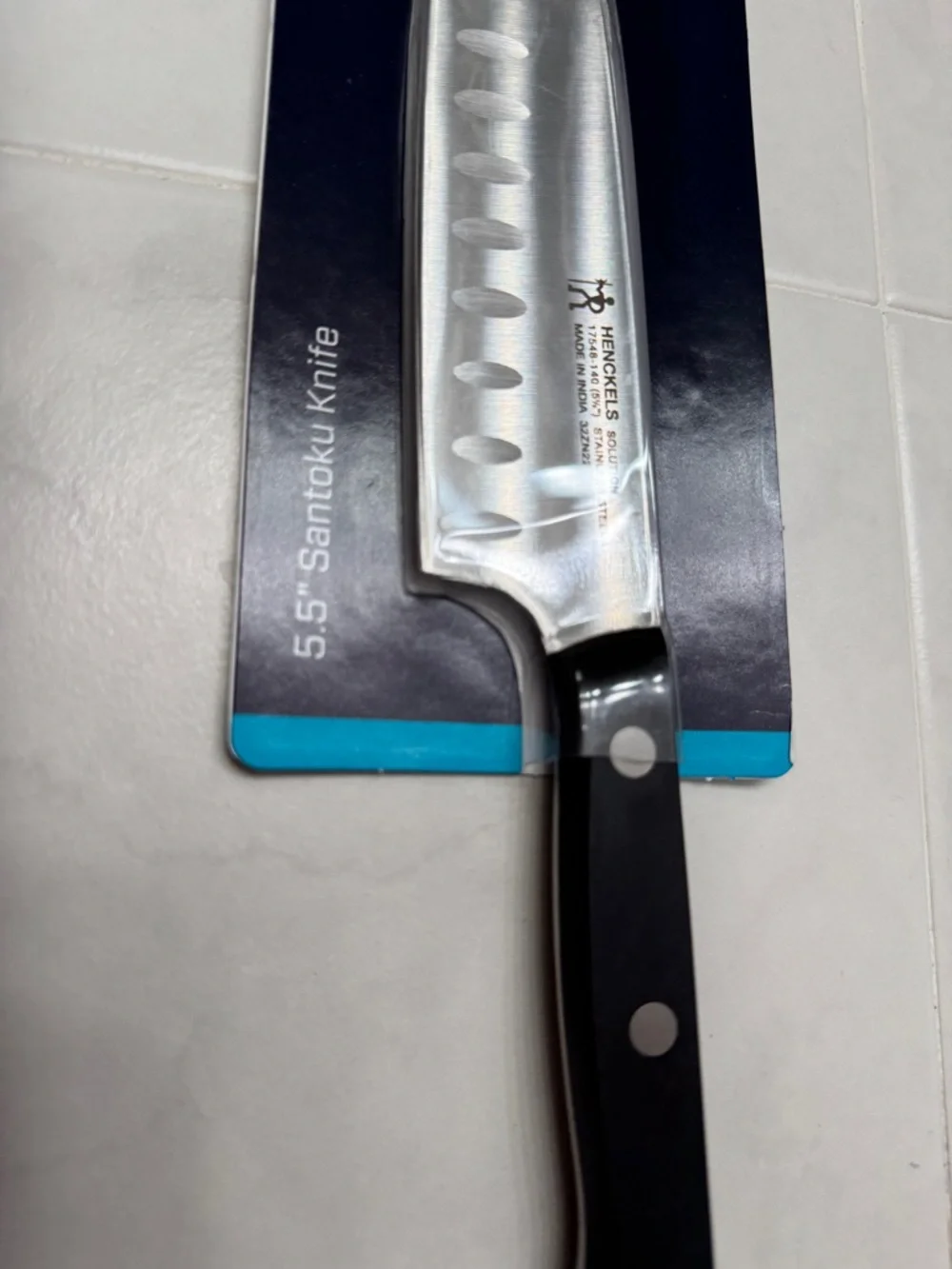 Henckel  Santoku Knife - Stainless Steel Blade